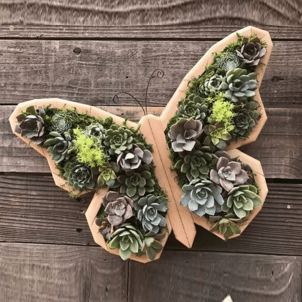 Holztöpfe mit Tiermotiven zum Bepflanzen 4