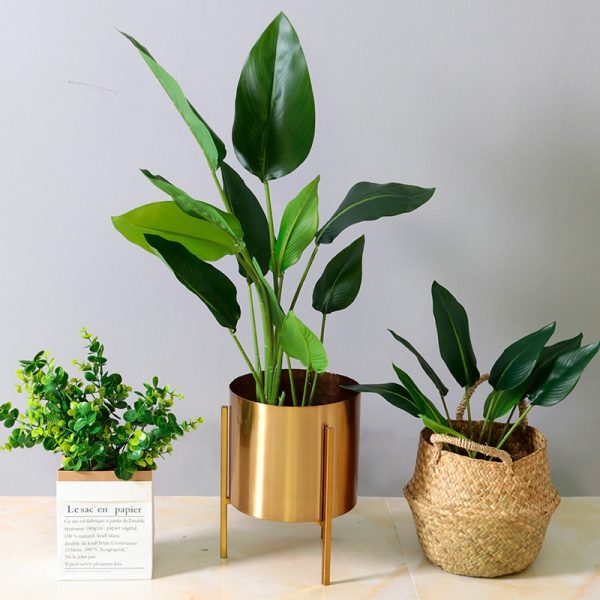 Indoor-Metall-Pflanztopf Pflanztopf im nordischen Stil